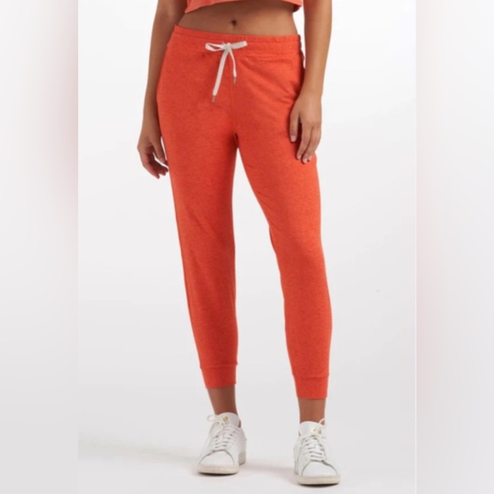 Vuori Orange Track Joggers